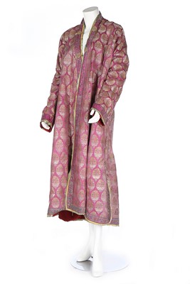 Lot 461 - A nobleman's robe (joma) of brocaded Persian...