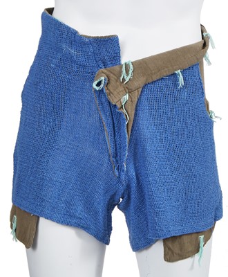 Lot 47 - A Westwood/McLaren tufted cotton ensemble, 'Savage' collection, Spring-Summer 1982