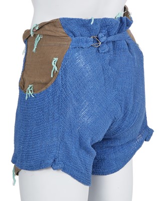 Lot 47 - A Westwood/McLaren tufted cotton ensemble, 'Savage' collection, Spring-Summer 1982