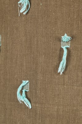 Lot 47 - A Westwood/McLaren tufted cotton ensemble, 'Savage' collection, Spring-Summer 1982