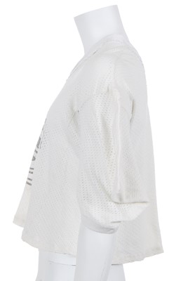 Lot 58 - A Westwood/McLaren Keith Haring print airtex top, 'Witches' collection, Autumn-Winter 1983-84