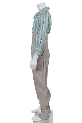 Lot 54 - A Westwood/McLaren cotton ensemble, 'Punkature' collection, Spring-Summer 1983
