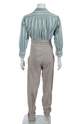 Lot 54 - A Westwood/McLaren cotton ensemble, 'Punkature' collection, Spring-Summer 1983