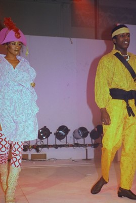 Lot 38 - A Westwood/McLaren cotton ensemble, 'Pirate' collection, Autumn-Winter 1981-82