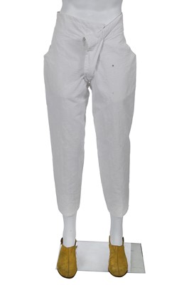 Lot 38 - A Westwood/McLaren cotton ensemble, 'Pirate' collection, Autumn-Winter 1981-82