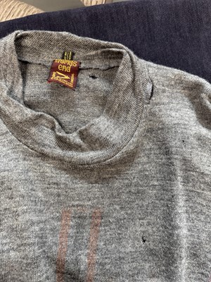 Lot 48 - A Westwood/McLaren men's beige wool suit ensemble, 'Nostalgia of Mud (Buffalo)' collection, Autumn-Winter 1982-83