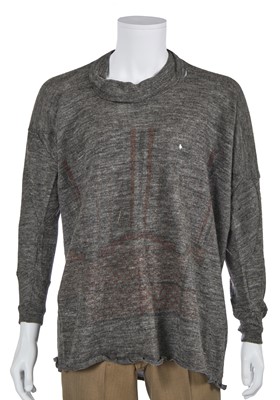 Lot 48 - A Westwood/McLaren men's beige wool suit ensemble, 'Nostalgia of Mud (Buffalo)' collection, Autumn-Winter 1982-83