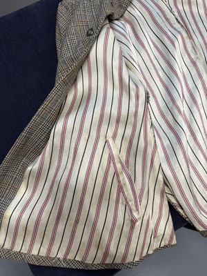 Lot 37 - A rare Westwood/McLaren men's brown glen plaid suit, 'Pirate' collection, Autumn-Winter 1981-82