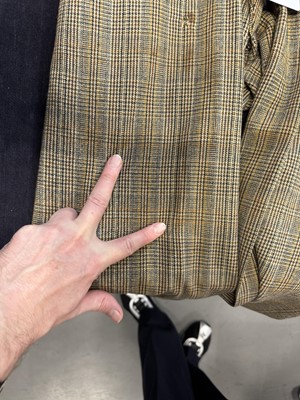 Lot 37 - A rare Westwood/McLaren men's brown glen plaid suit, 'Pirate' collection, Autumn-Winter 1981-82