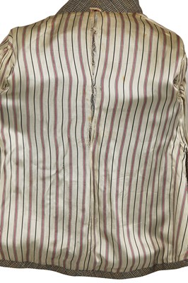 Lot 37 - A rare Westwood/McLaren men's brown glen plaid suit, 'Pirate' collection, Autumn-Winter 1981-82