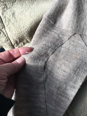 Lot 49 - A Westwood/McLaren grey and beige ensemble, 'Nostalgia of Mud (Buffalo)' collection, Autumn-Winter 1982-83