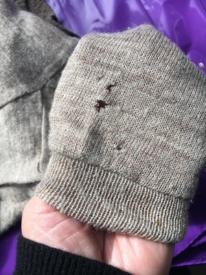 Lot 49 - A Westwood/McLaren grey and beige ensemble, 'Nostalgia of Mud (Buffalo)' collection, Autumn-Winter 1982-83