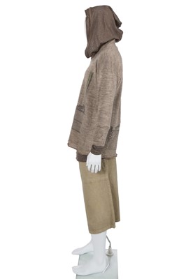 Lot 49 - A Westwood/McLaren grey and beige ensemble, 'Nostalgia of Mud (Buffalo)' collection, Autumn-Winter 1982-83