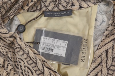 Lot 319 - An Alexander McQueen printed modal jersey dress, pre-fall 2010