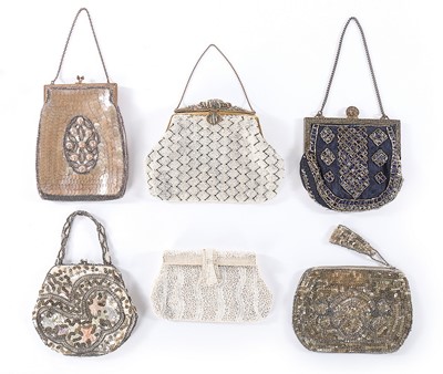 Lot 86 - A group of evening and day bags, mostly 1930s,...