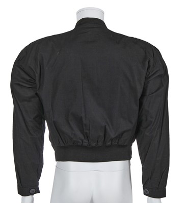 Lot 142 - A Calugi e Giannelli men's Batakari-inspired black cotton jacket, 1990s