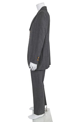 Lot 77 - A Vivienne Westwood men's grey wool three-piece suit, circa 1994