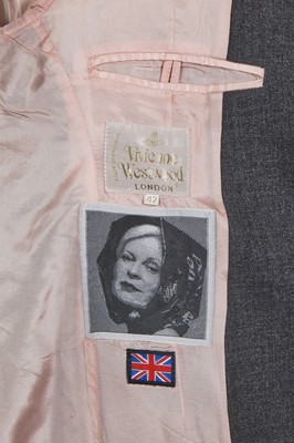 Lot 77 - A Vivienne Westwood men's grey wool three-piece suit, circa 1994