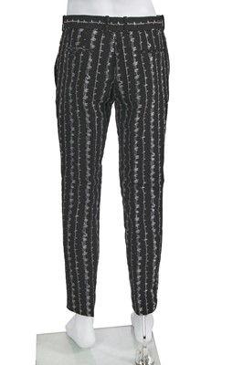 Lot 32 - A pair of Alexander McQueen by Sarah Burton men's wool trousers, Spring-Summer 2016