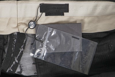 Lot 32 - A pair of Alexander McQueen by Sarah Burton men's wool trousers, Spring-Summer 2016