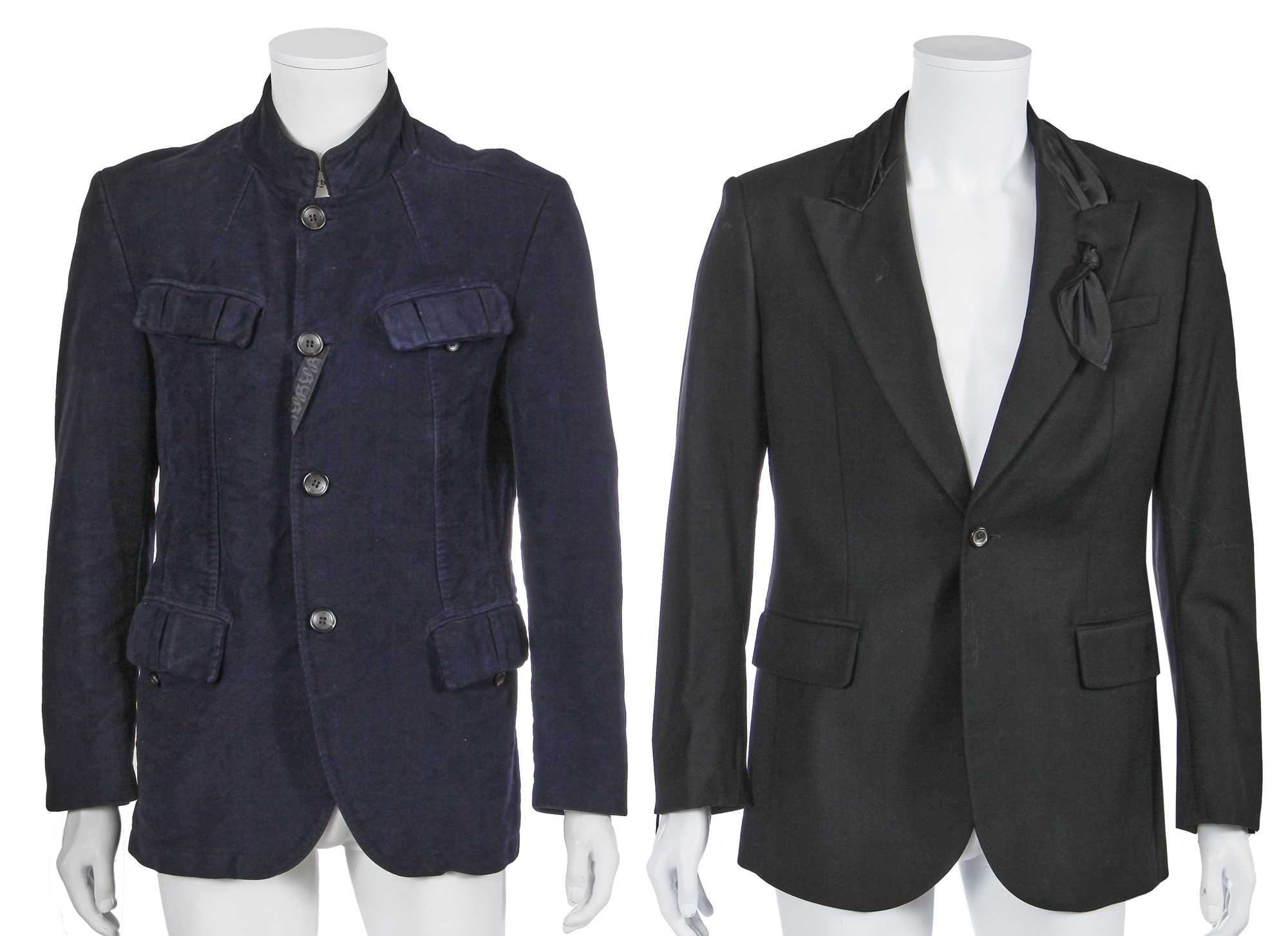 Lot 12 - Two John Galliano by Bill Gaytten men's jackets, circa 2012
