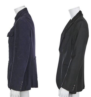 Lot 12 - Two John Galliano by Bill Gaytten men's jackets, circa 2012