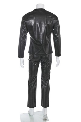 Lot 112 - A Jean Paul Gaultier faux leather ensemble, circa 1994