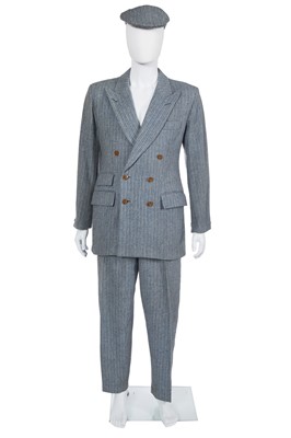 Lot 68 - A Vivienne Westwood men's blue tweed ensemble, 'Time Machine' collection, Autumn-Winter 1988-89