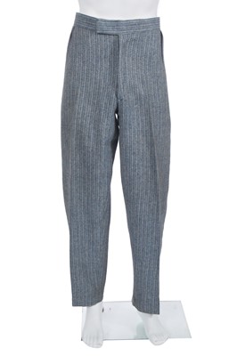 Lot 68 - A Vivienne Westwood men's blue tweed ensemble, 'Time Machine' collection, Autumn-Winter 1988-89