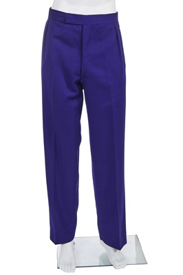 Lot 71 - A Vivienne Westwood men's purple wool suit, 'Pagan V' collection, Spring-Summer 1990