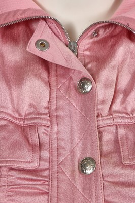 Lot 362 - A Christian Dior by John Galliano pink silk ensemble, 'Fetish and Japan' collection, Autumn-Winter 2003-04