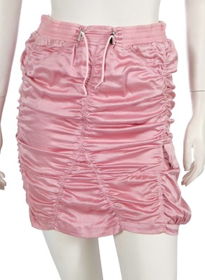 Lot 362 - A Christian Dior by John Galliano pink silk ensemble, 'Fetish and Japan' collection, Autumn-Winter 2003-04