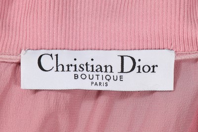 Lot 362 - A Christian Dior by John Galliano pink silk ensemble, 'Fetish and Japan' collection, Autumn-Winter 2003-04