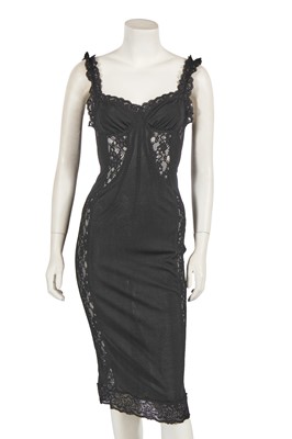 Lot 392 - A Dolce & Gabbana black lace dress, Autumn-Winter 2003-04