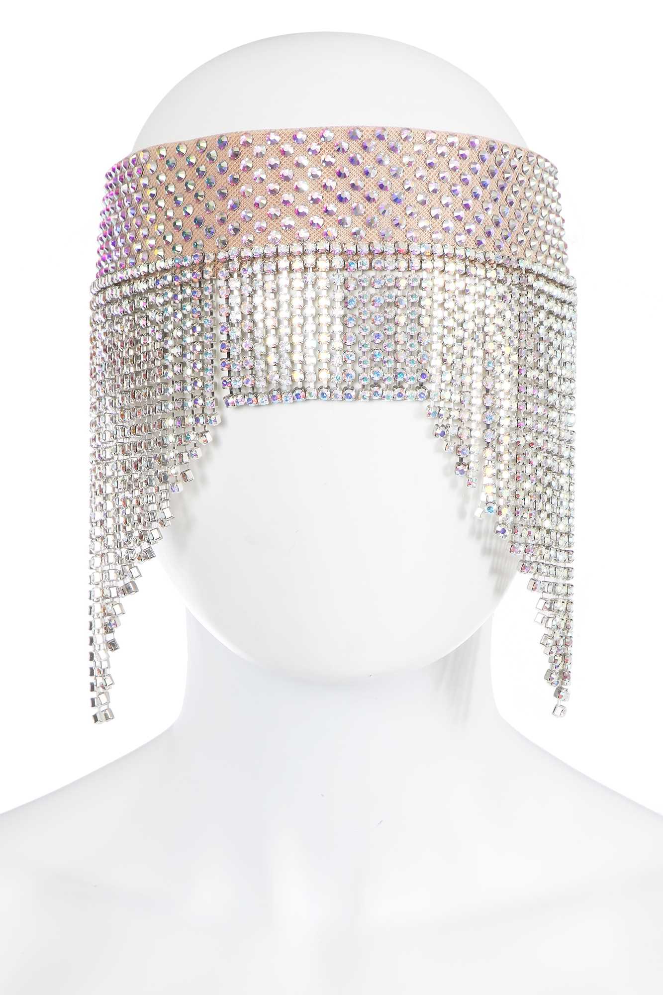 Lot 9 - A Gucci by Alessandro Michele rhinestone encrusted headband, Autumn-Winter 2018-19