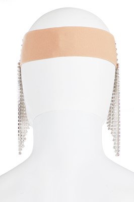 Lot 9 - A Gucci by Alessandro Michele rhinestone encrusted headband, Autumn-Winter 2018-19