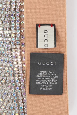 Lot 9 - A Gucci by Alessandro Michele rhinestone encrusted headband, Autumn-Winter 2018-19