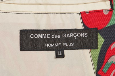 Lot 128 - A Comme des Garçons men's Rolling Stones print cotton-blend gabardine suit, Spring-Summer 2006