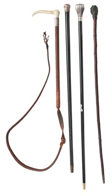 Lot 169 - A group of gentlemen's accessories, late 19th century