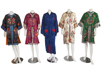 Lot 923 - Four informal robes, 20th century