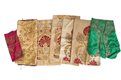Lot 944 - A group of Ottoman textiles, late 19th and 20th century
