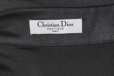 Lot 361 - A Christian Dior by John Galliano black cocktail dress, 'Fetish and Japan' collection, Autumn-Winter 2003-04