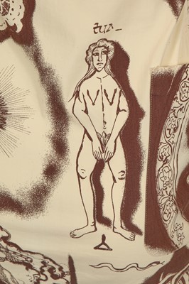 Lot 108 - A Jean Paul Gaultier printed nylon-blend shirt, ‘Les Tatouages/La Brute et le Raffiné' collection, Spring-Summer 1994