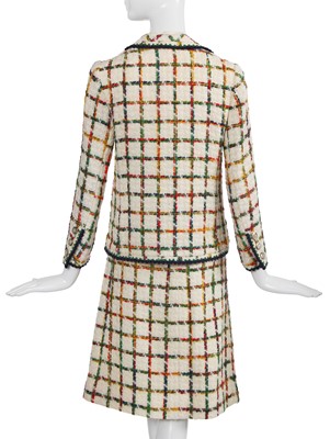 Lot 57 - An haute couture suit, attributed to Chanel. circa 1975