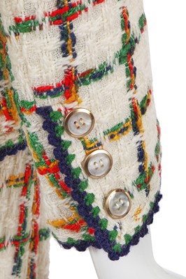 Lot 57 - An haute couture suit, attributed to Chanel. circa 1975