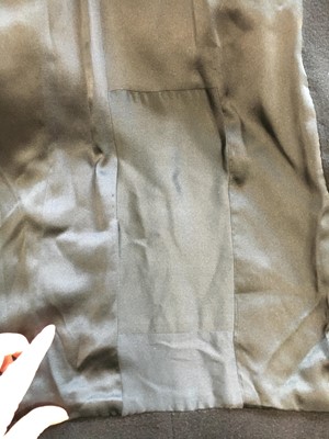 Lot 44 - A Chanel by Karl Lagerfeld black wool coat, late 1980s