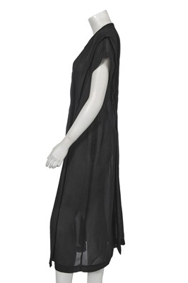 Lot 433 - A Comme des Garçons black dress, circa 1991