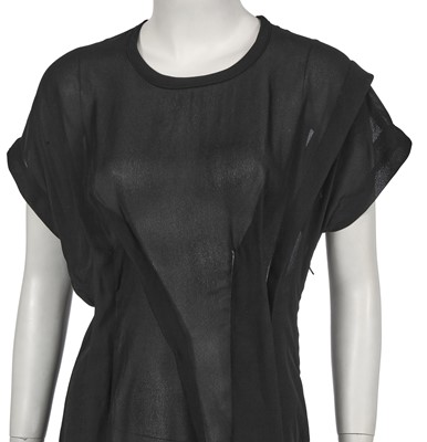 Lot 433 - A Comme des Garçons black dress, circa 1991