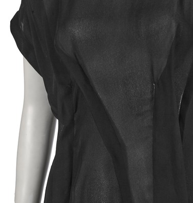 Lot 433 - A Comme des Garçons black dress, circa 1991