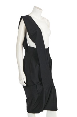 Lot 436 - A Comme des Garçons black wool skirt, Autumn-Winter 1990-91